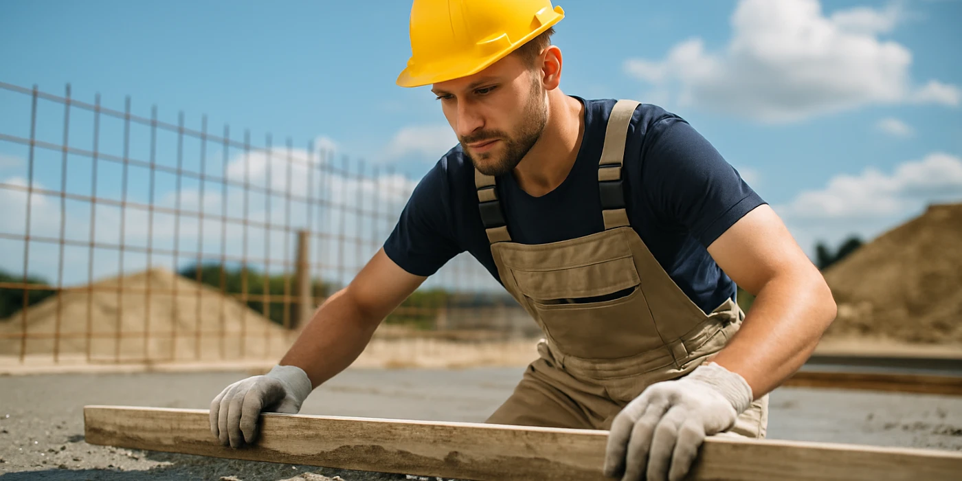 a male concrete worker spreading fresh cement on rebared ground from Concrete Contractor Bulls Prime in Georgetown, TX - georgetown-tx a male concrete worker spreading fresh cement on rebared ground from Concrete Contractor Bulls Prime in Georgetown, TX - georgetown-tx